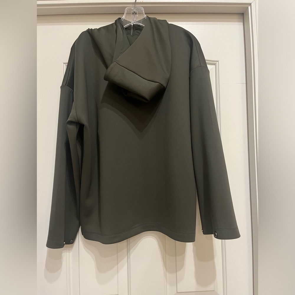 Aday Comfort Zone Zip Hoodie Green Size M - Picture 5 of 9